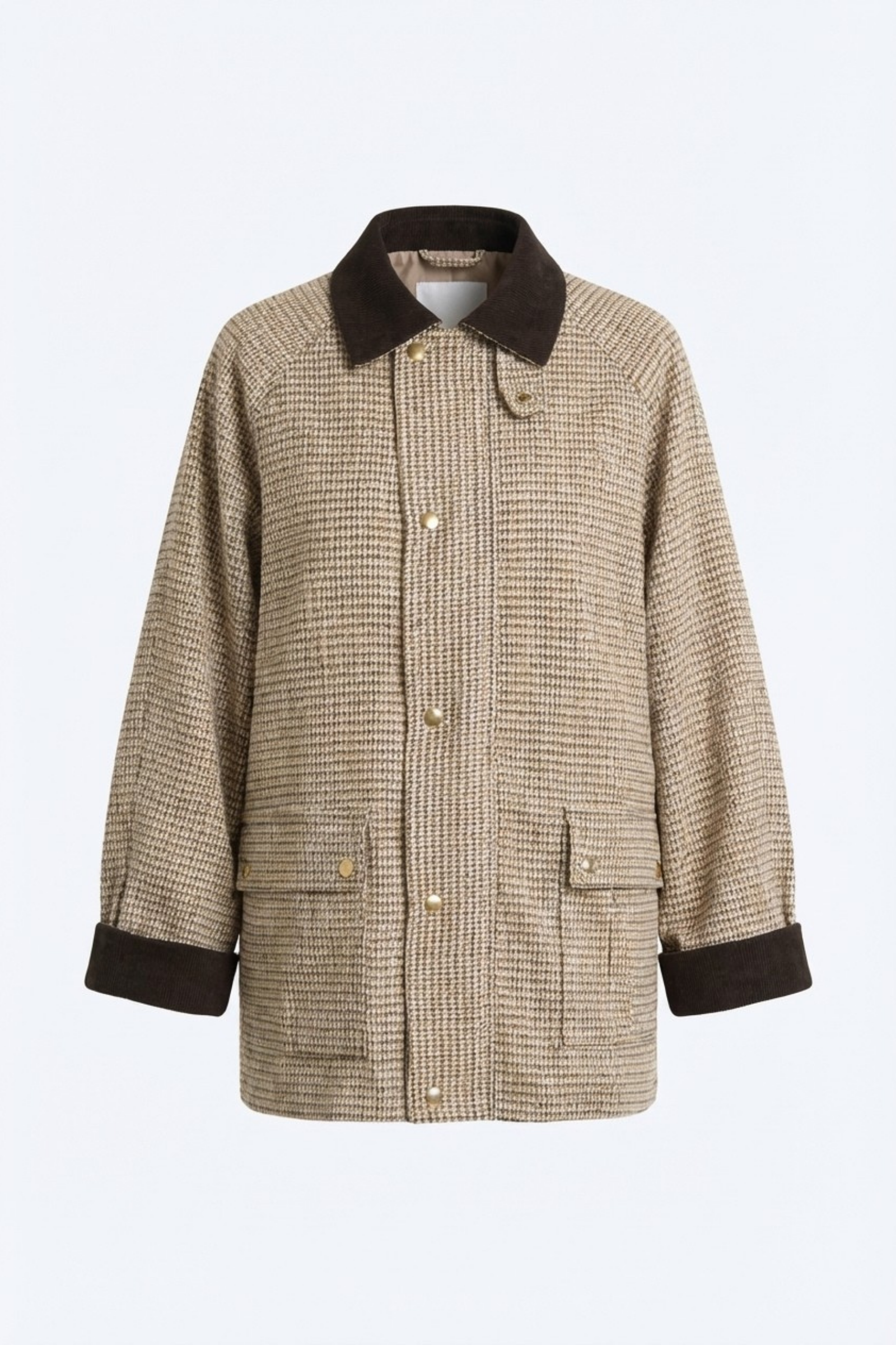 Lightweight Houndstooth Spring Jacket