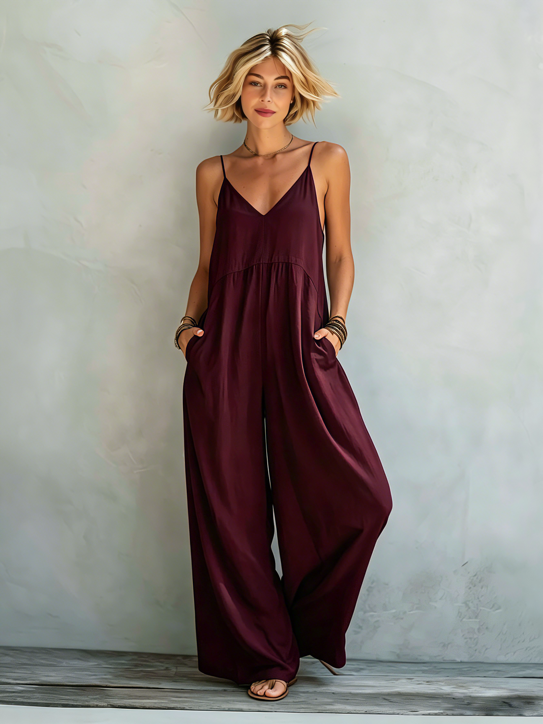 SIENNA | Relaxed Wide-Leg Jumpsuit