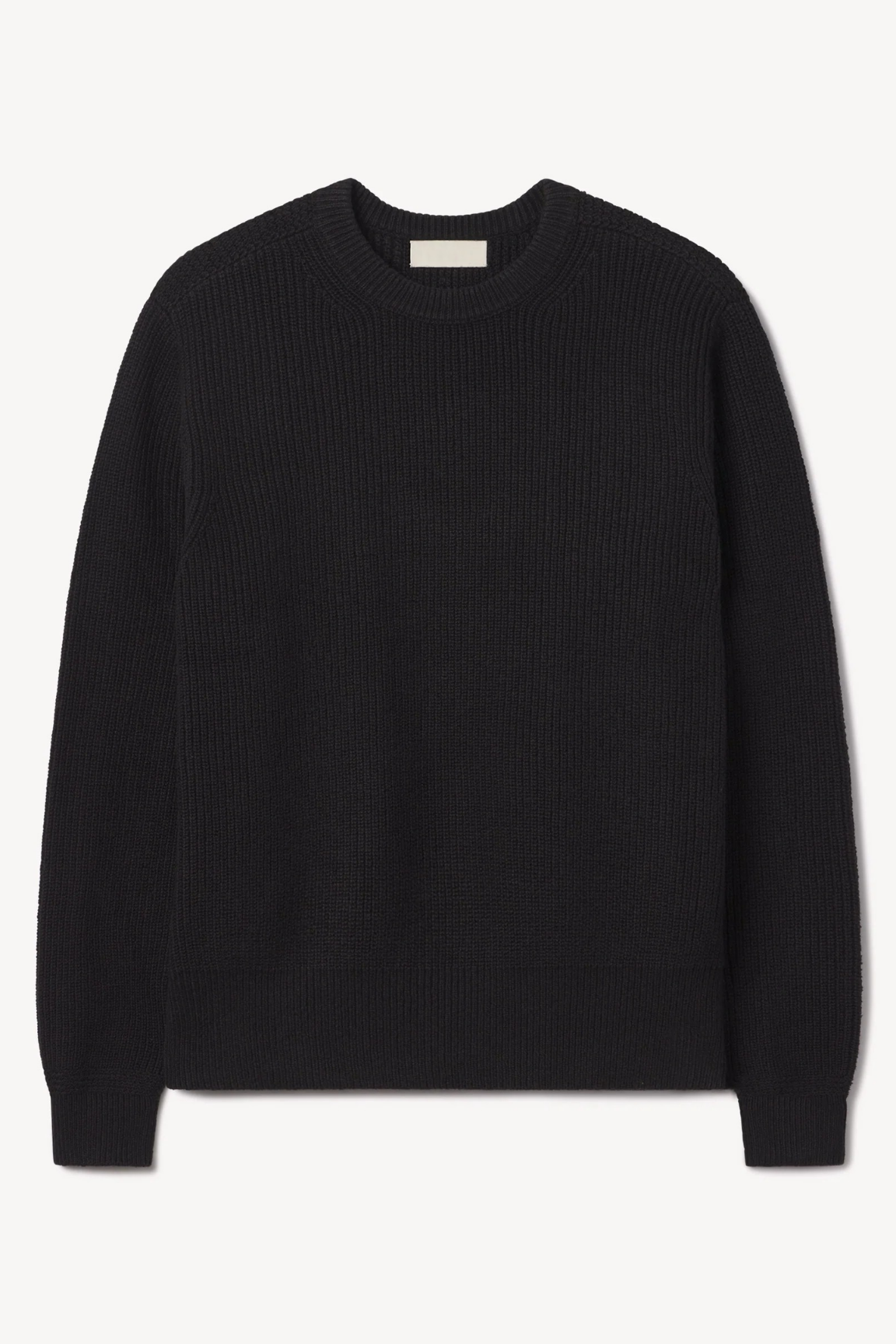 Faded Cotton Crew Neck Sweater