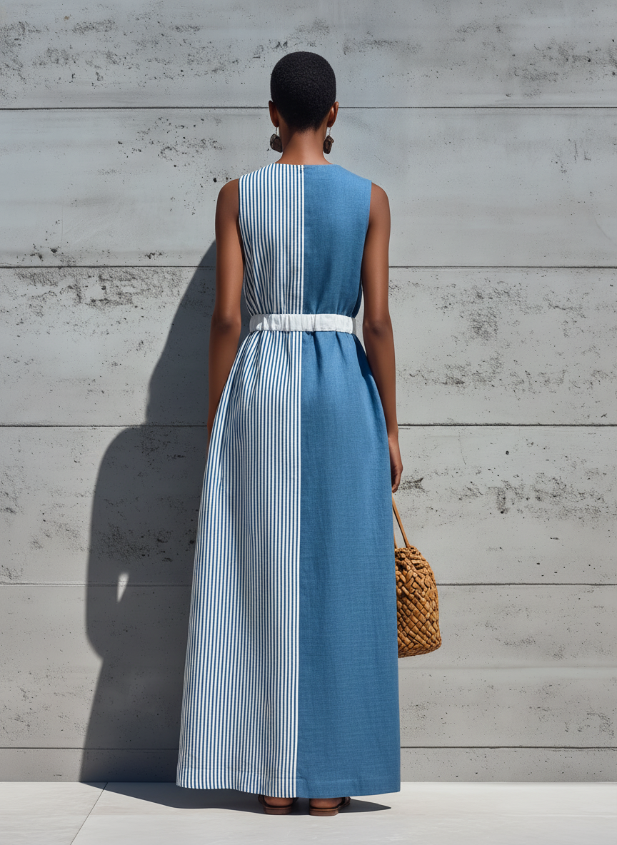 ISLA | Effortless Coastal Maxi Dress with Pockets