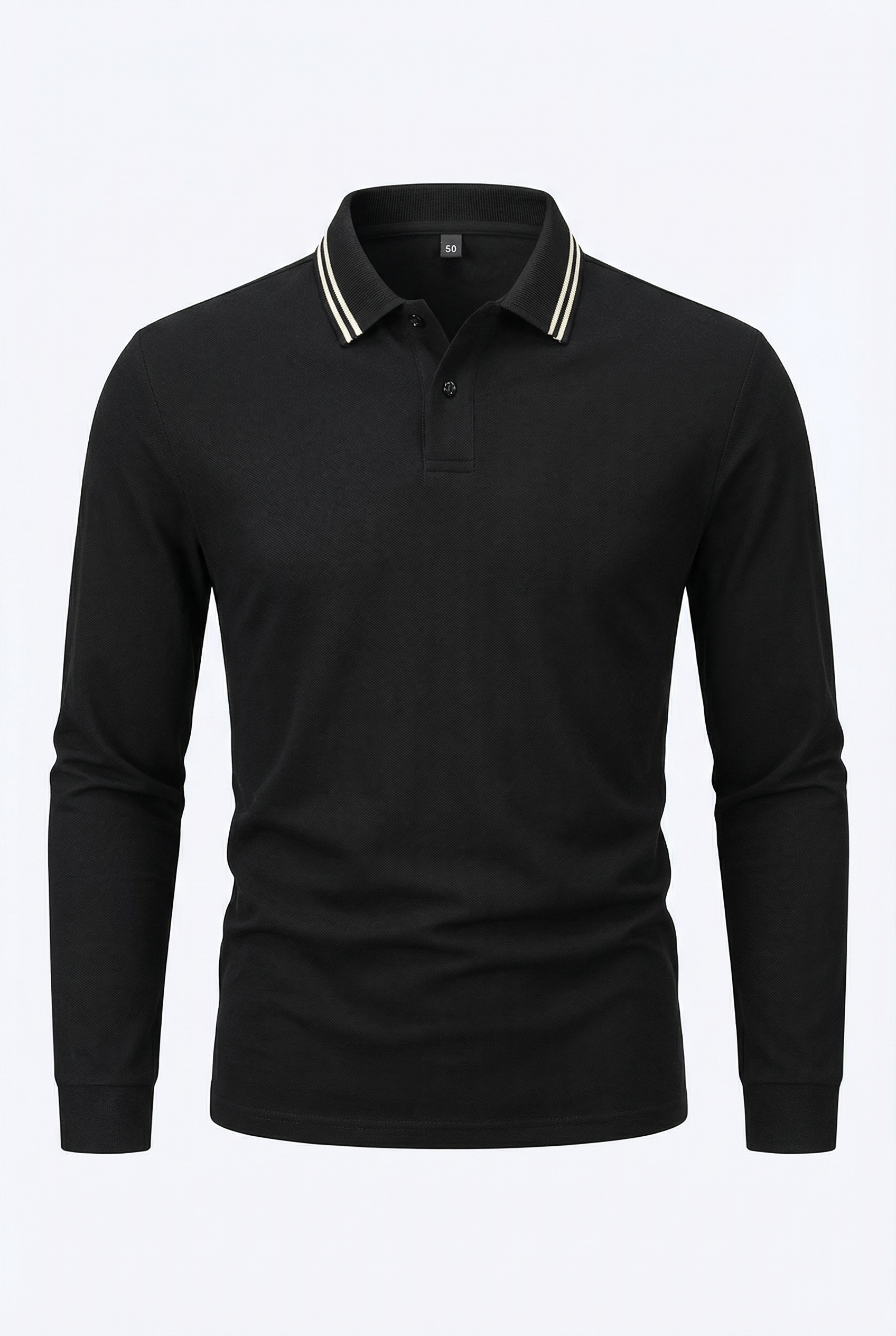 Knit Collar Polo