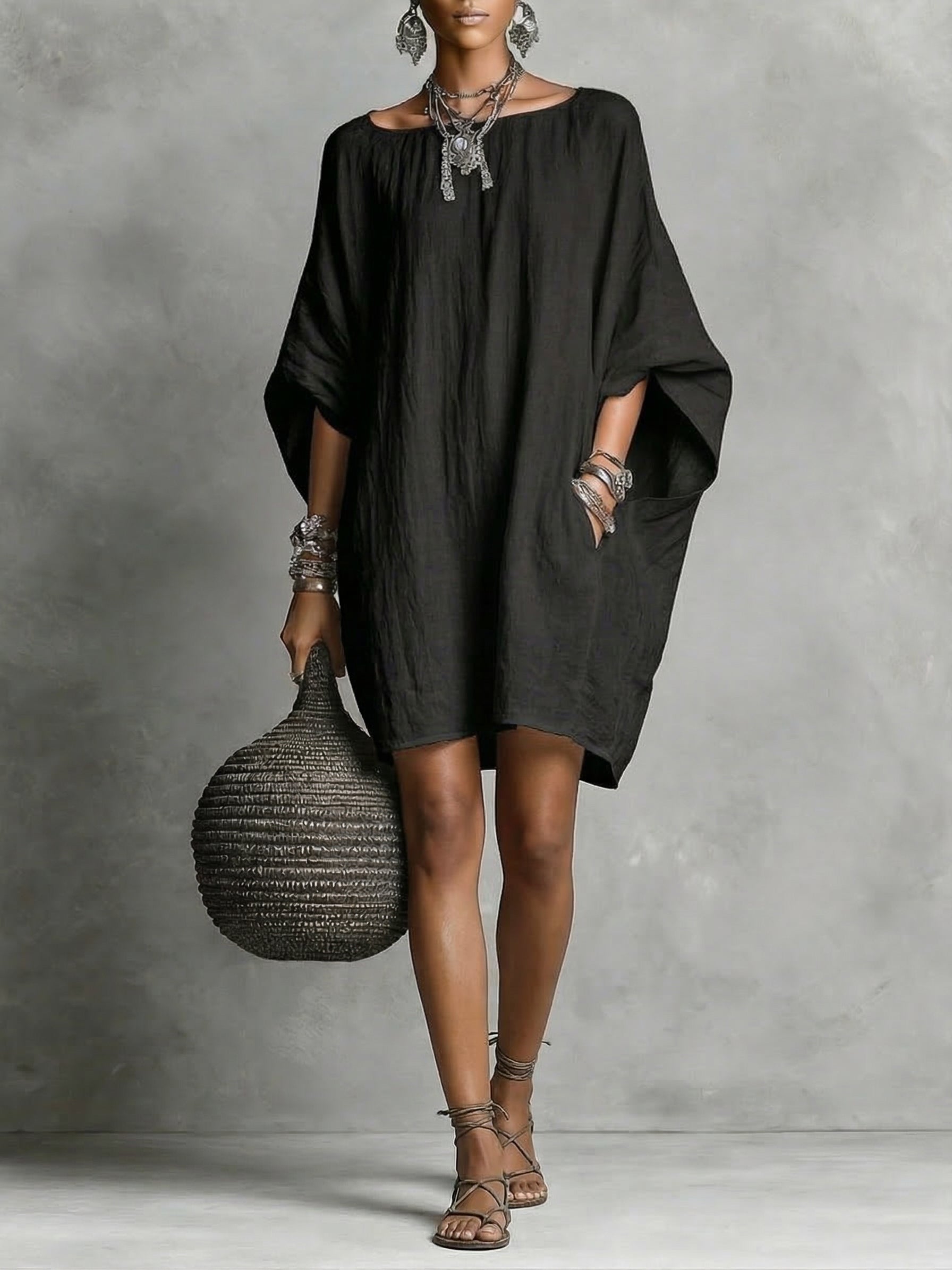 NORA | Relaxed Everyday Dress with Pockets