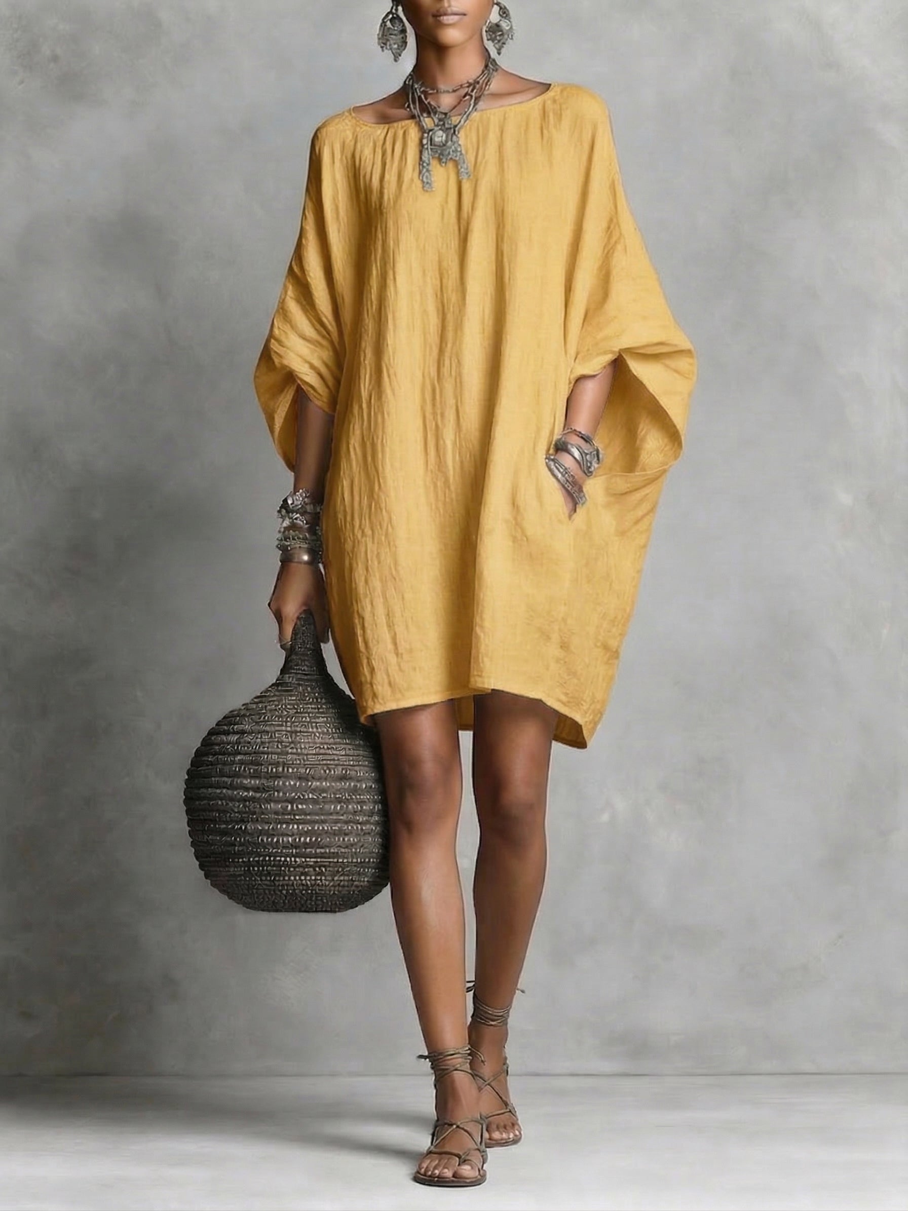 NORA | Relaxed Everyday Dress with Pockets