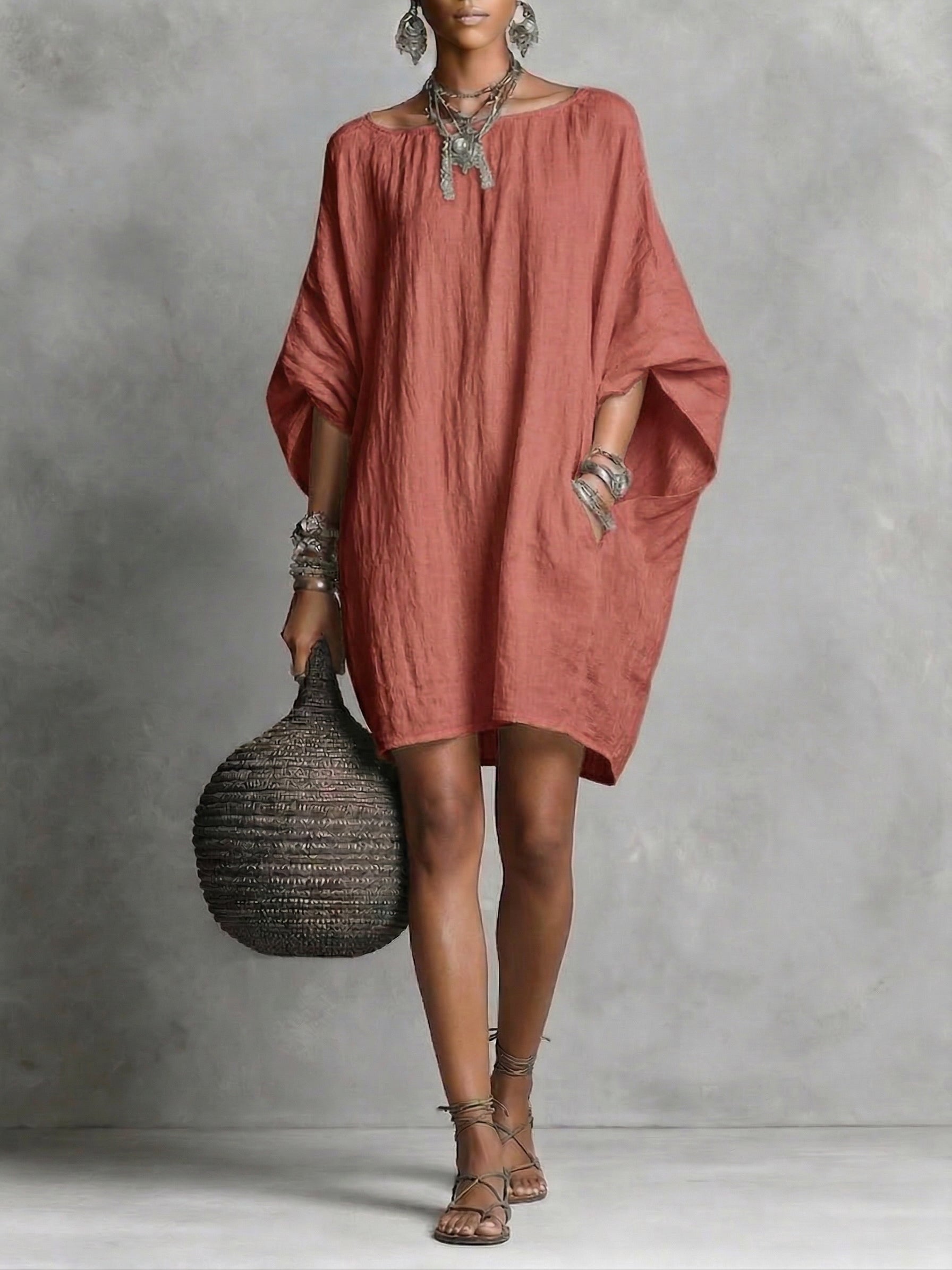 NORA | Relaxed Everyday Dress with Pockets