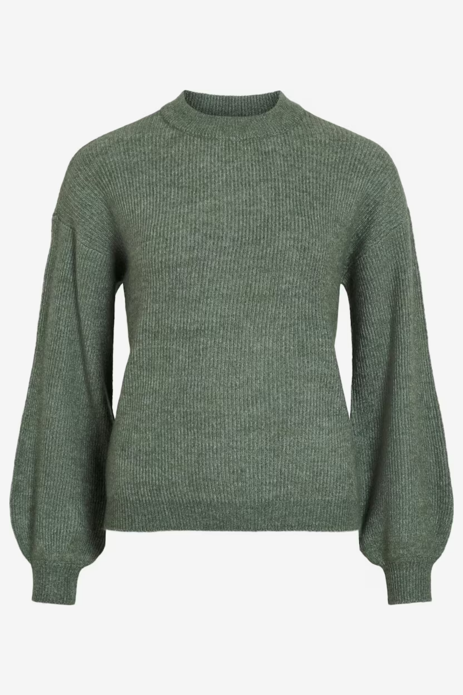 Ribbed Mock Neck Sweater