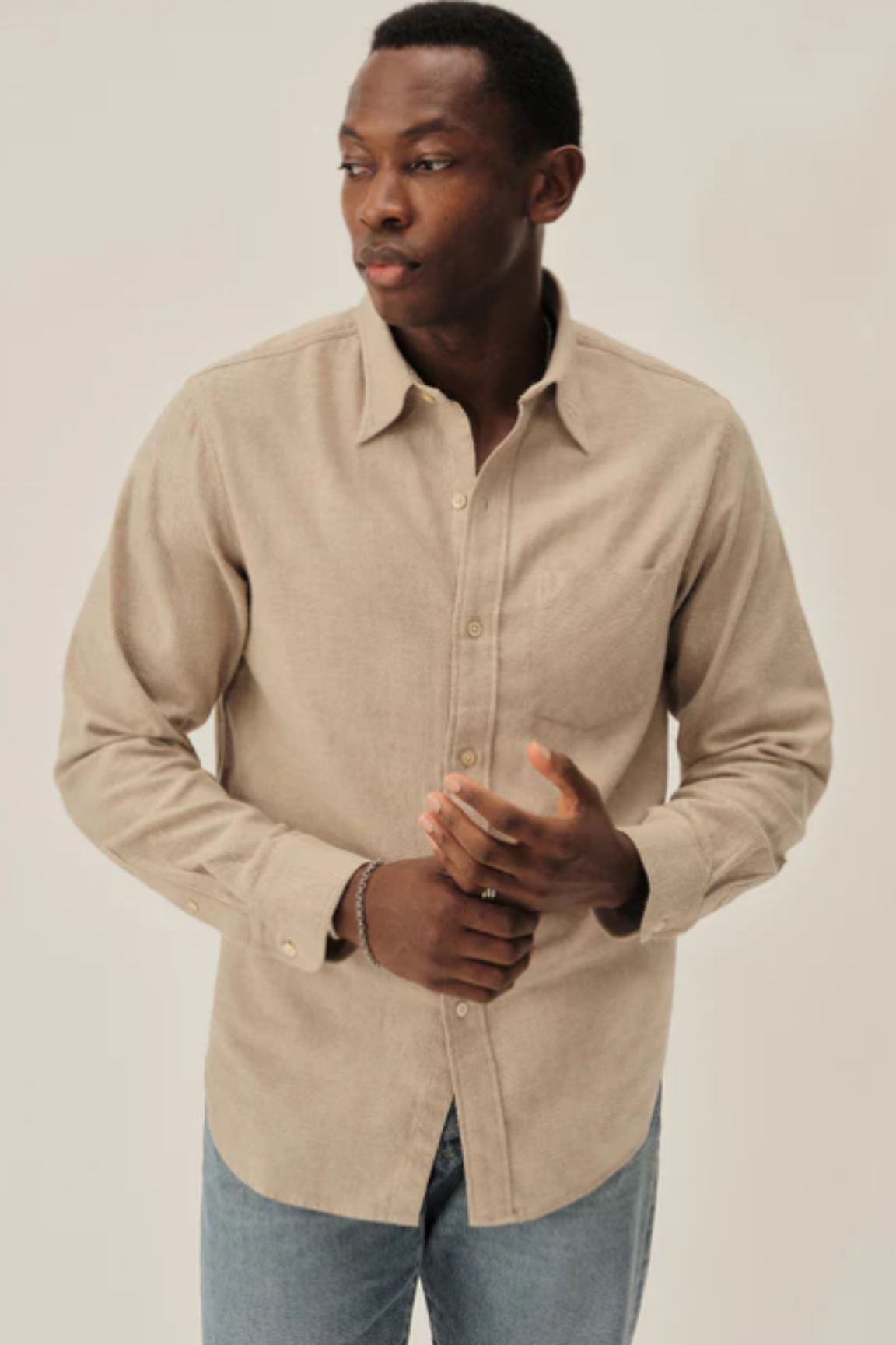 Flannel One Pocket Shirt