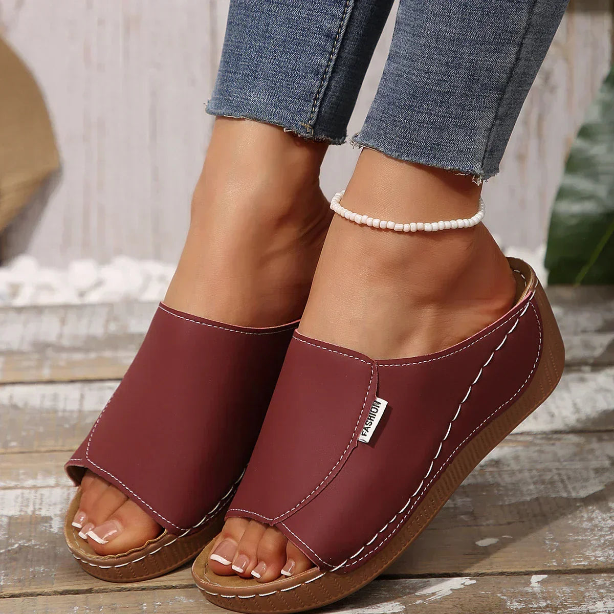 Slip-On Sandals
