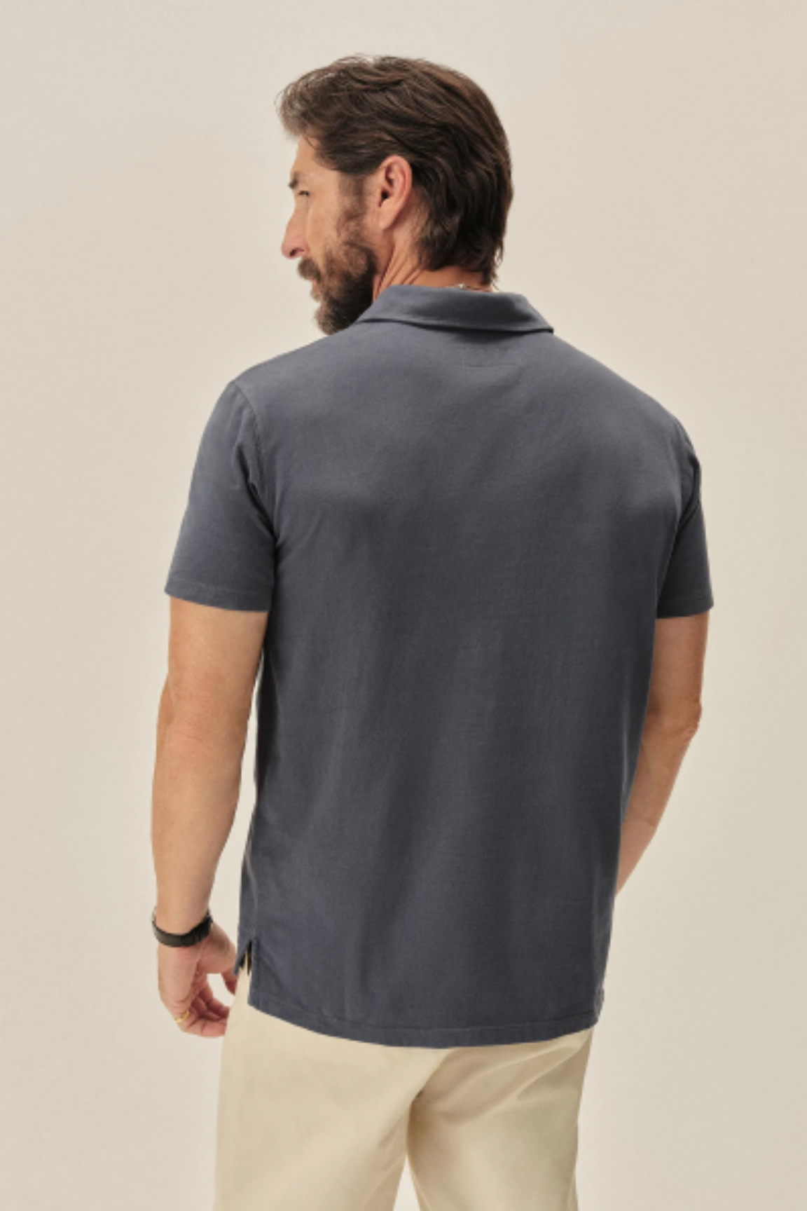 Short Sleeve Cotton Polo Shirt