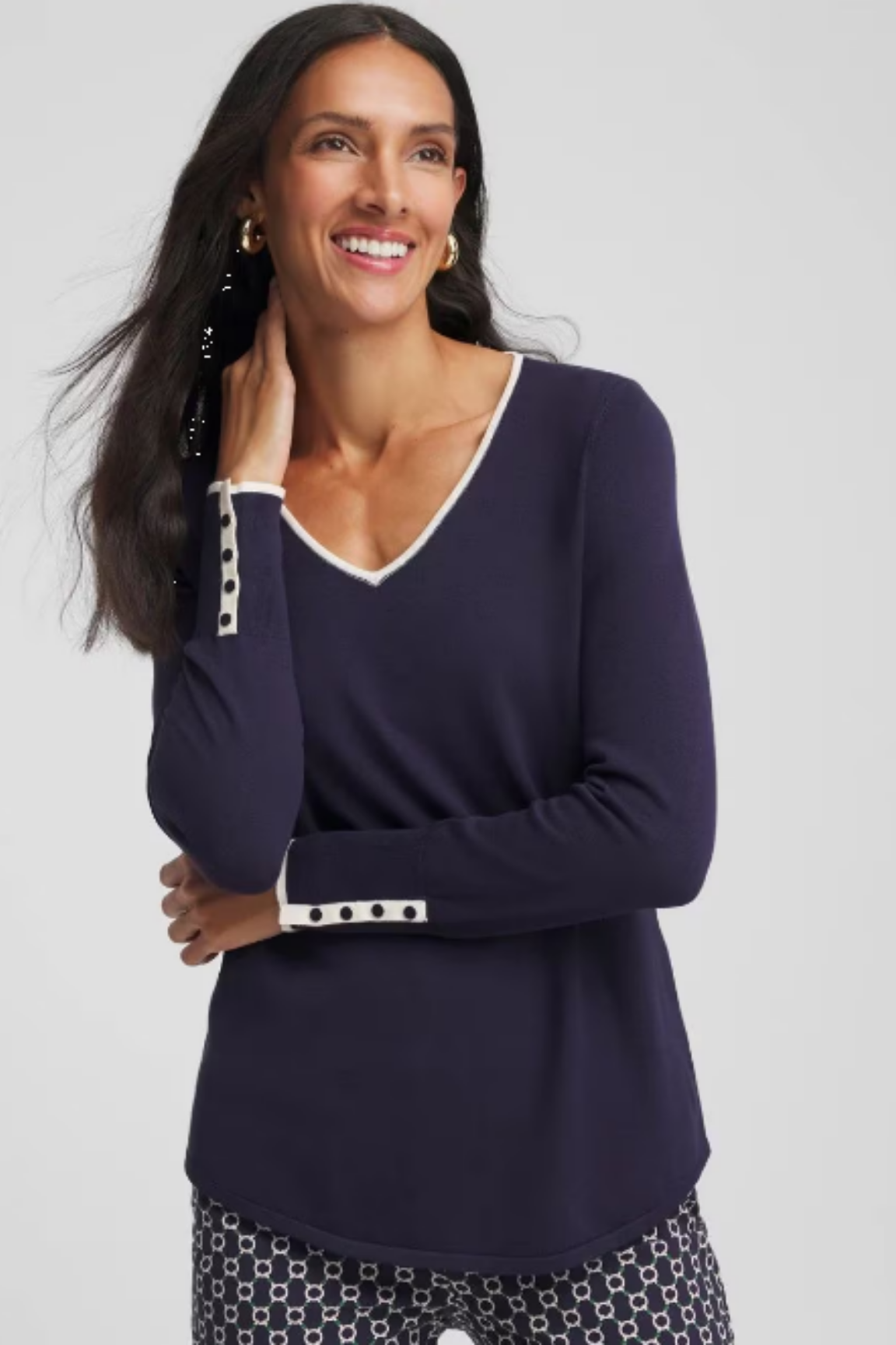 V-neck Pullover