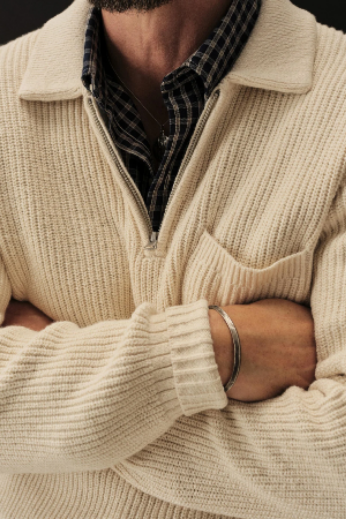 Cotton Quarter-Zip