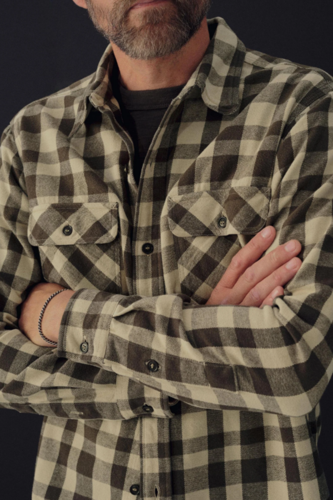 Flannel 2 Pocket Multi Color Shirt