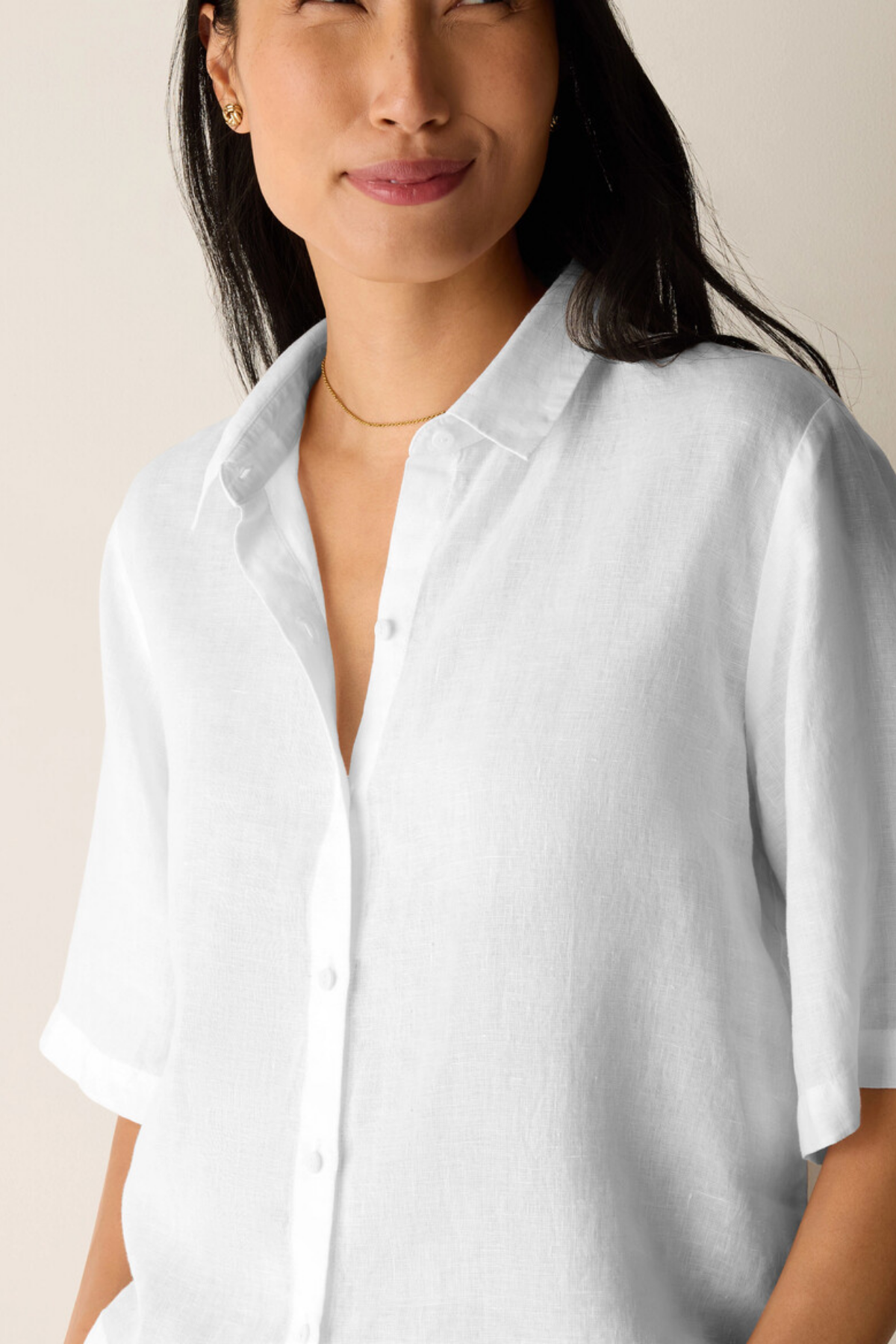 Organic Handkerchief Linen Shirt
