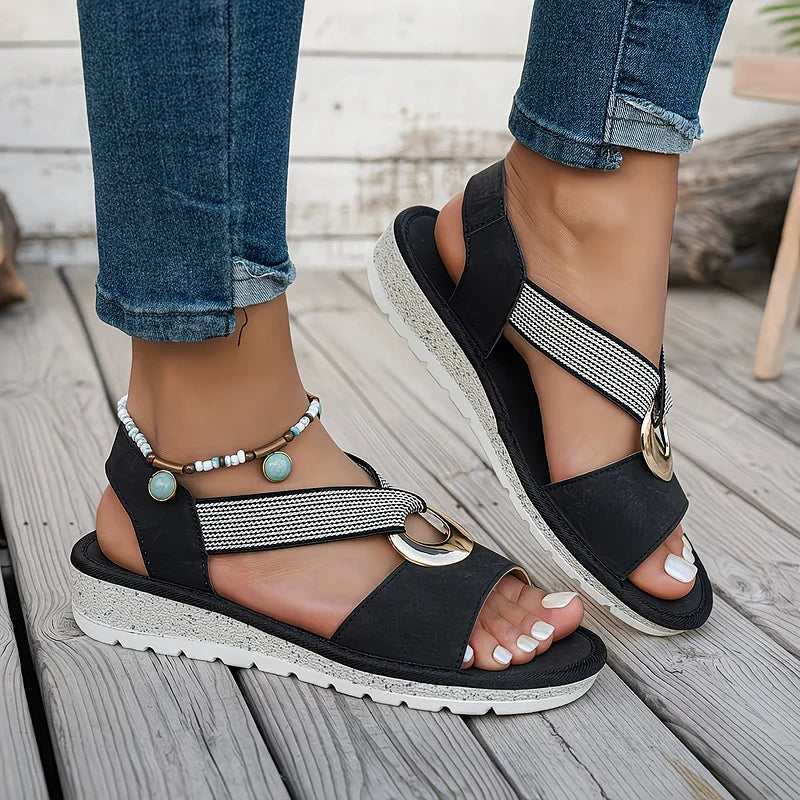 LUNA | Coastal Slide Sandals