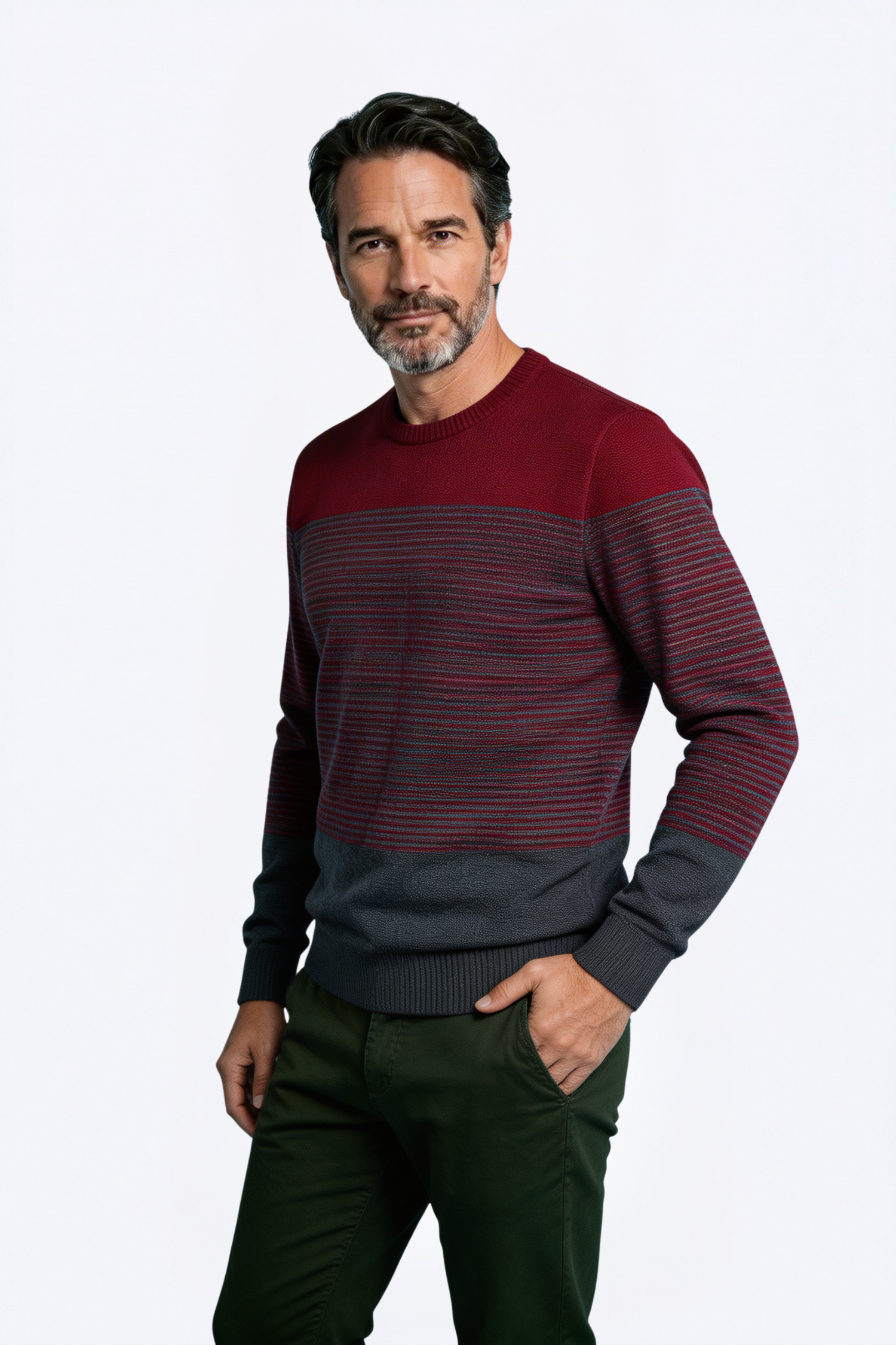 Gradient Crew Sweater