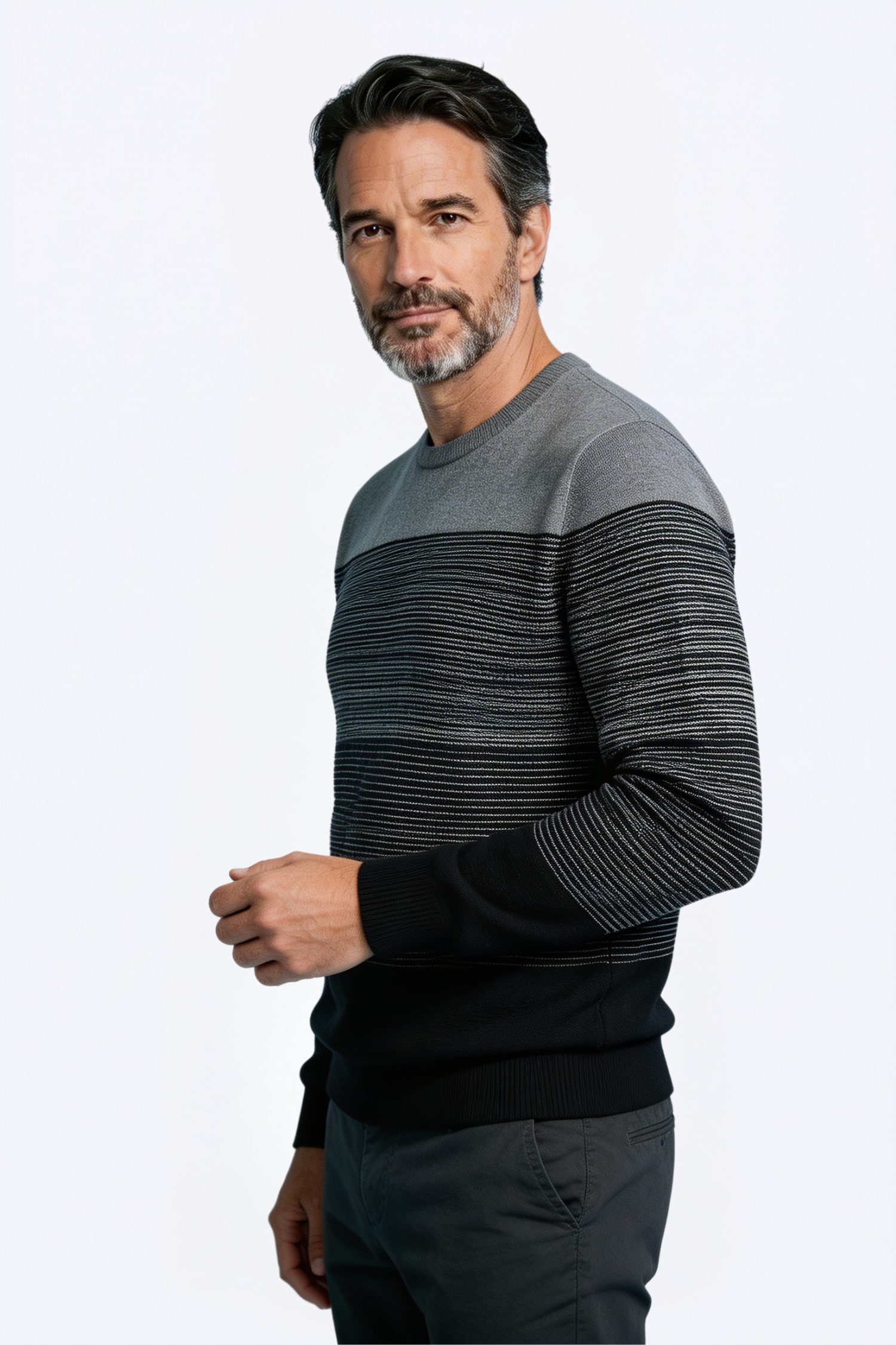 Gradient Crew Sweater