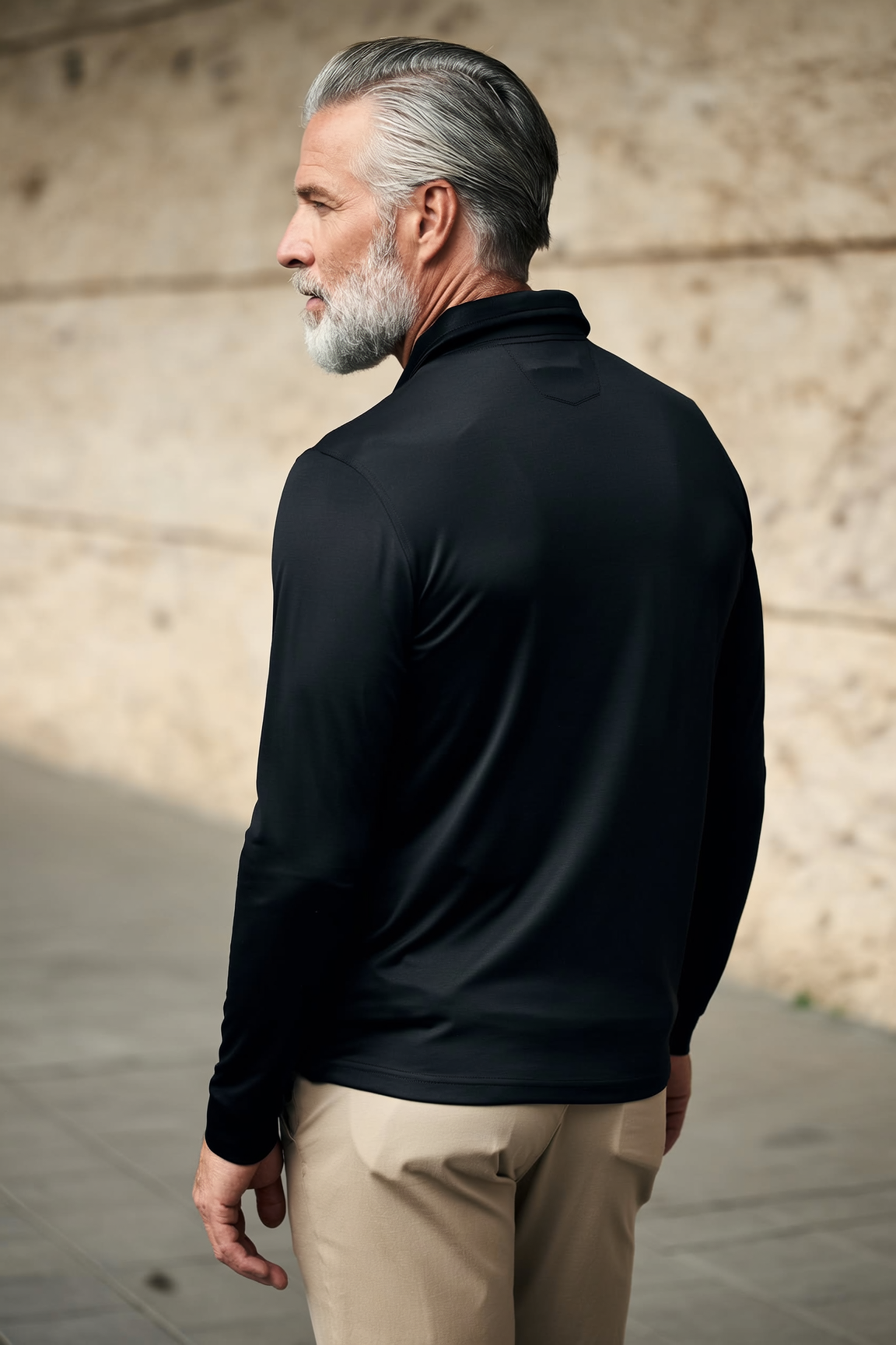 Long Sleeve Polo Shirt