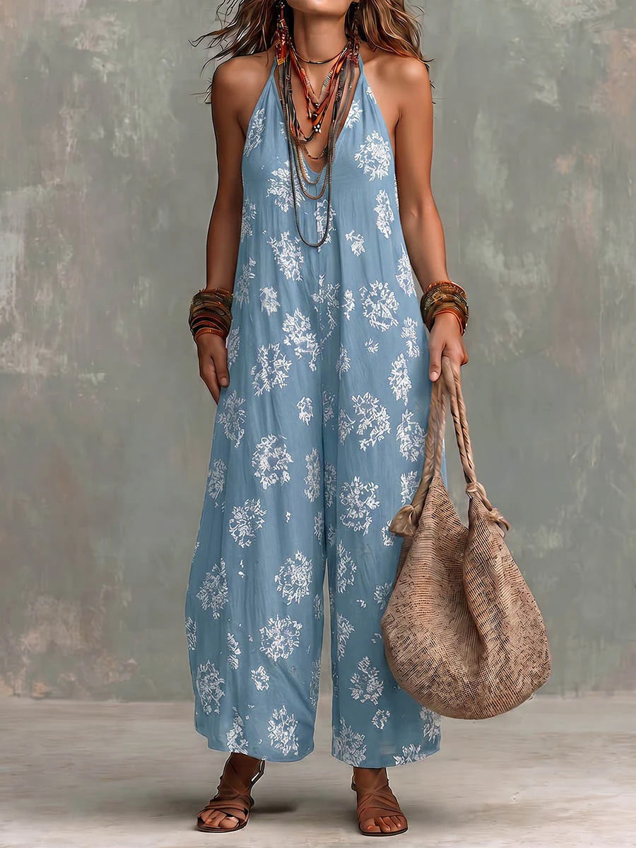 ROMY | Effortless Sleeveless Straight-Leg Jumpsuit