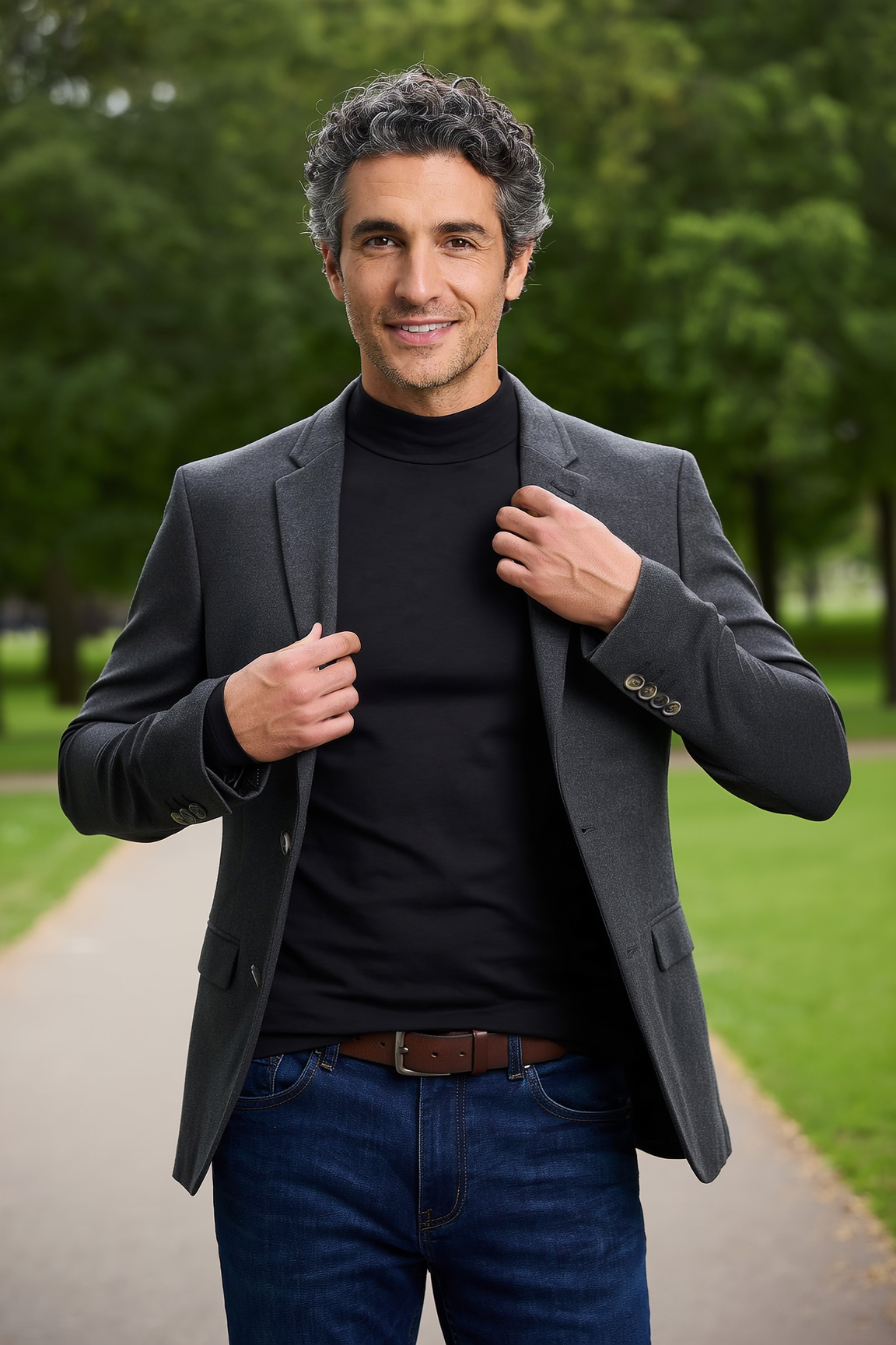 Slim-fit Turtleneck Baselayer Shirt
