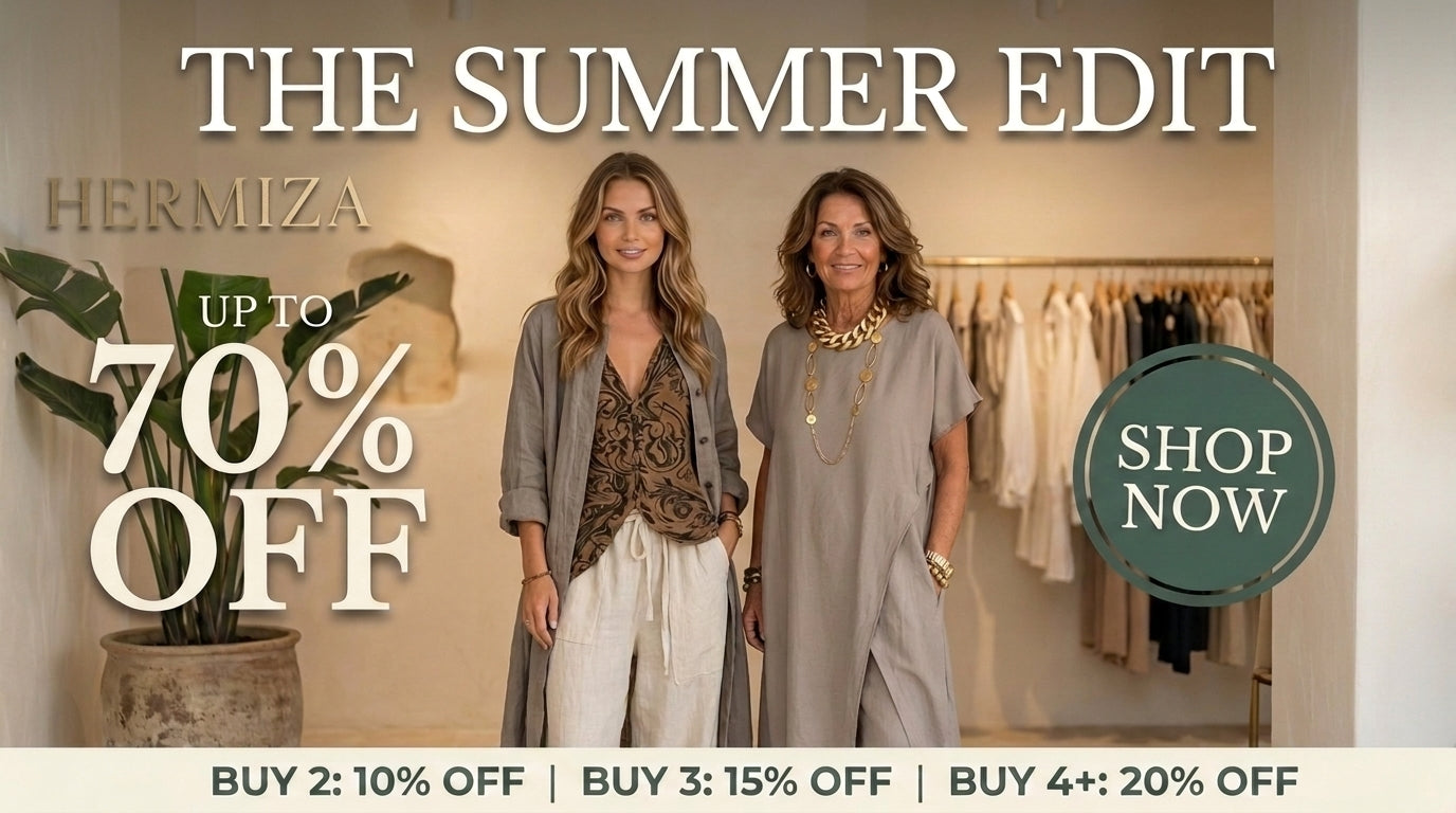 Hermiza summer edit collection banner