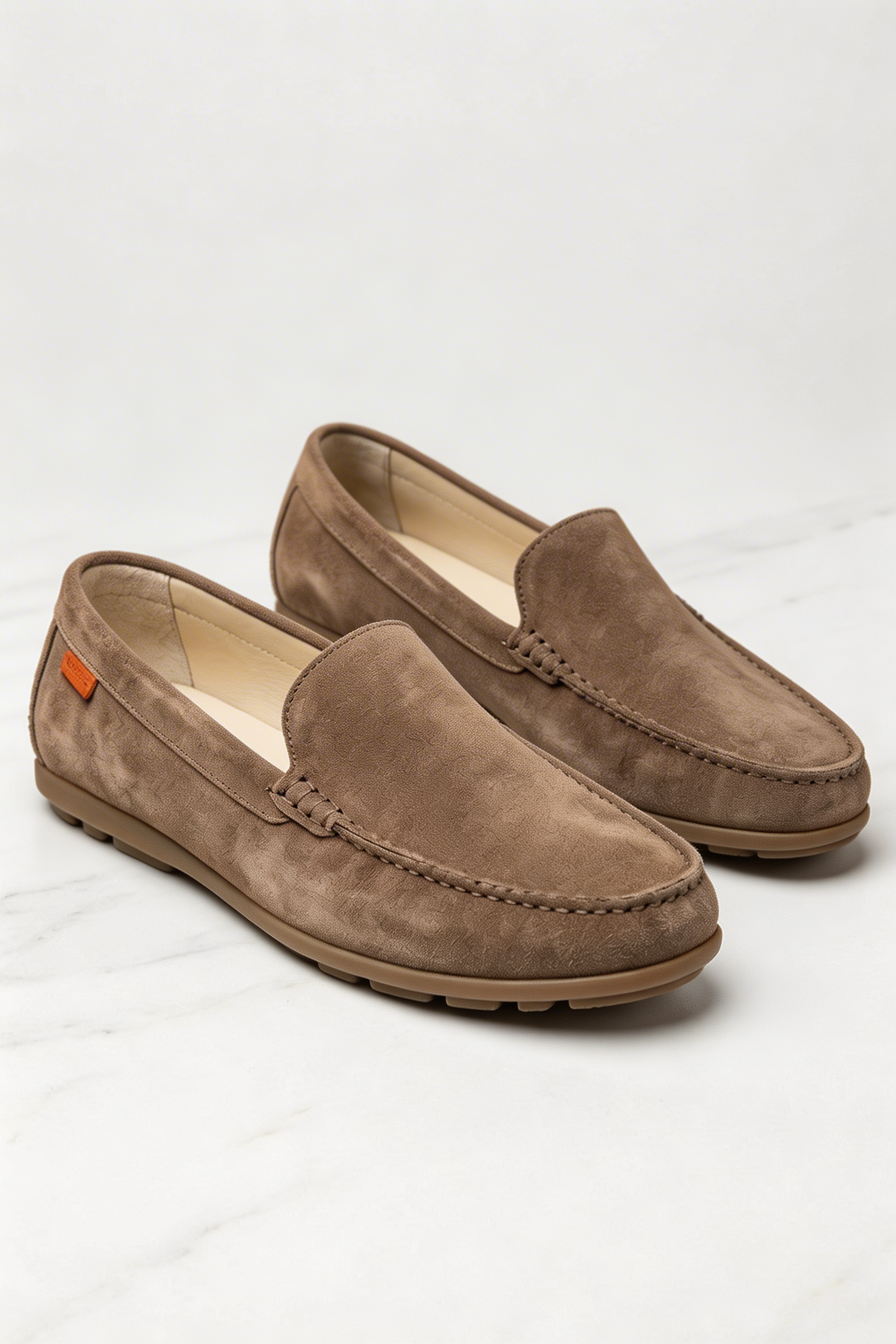 Suede Loafers