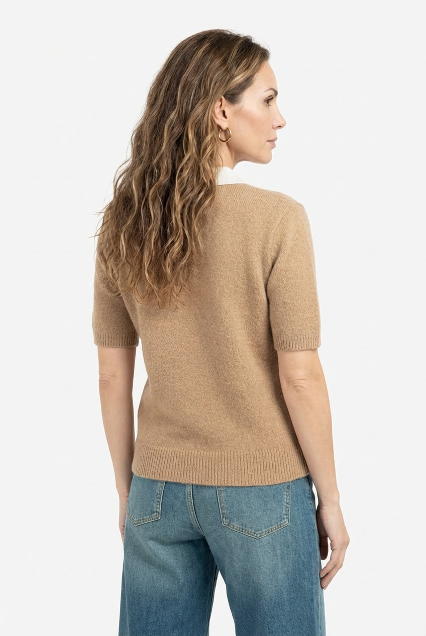 Polo V Neck Sweater