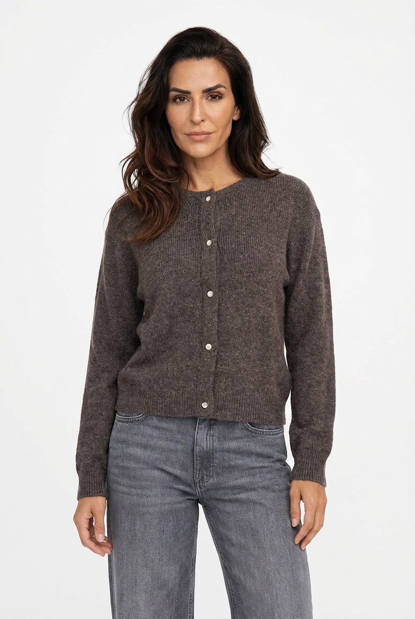 Knitted Button Cardigan