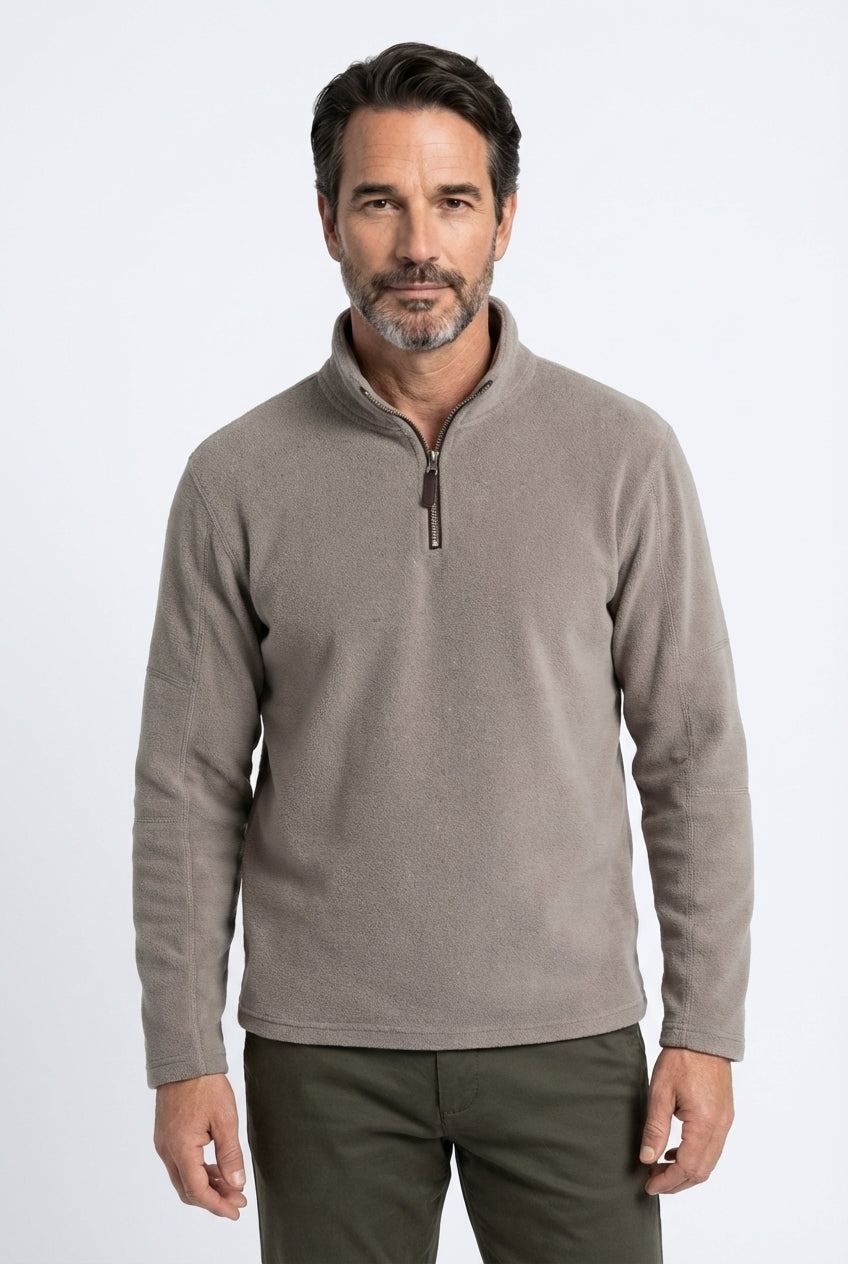 Fleece Quarter-Zip Pullover