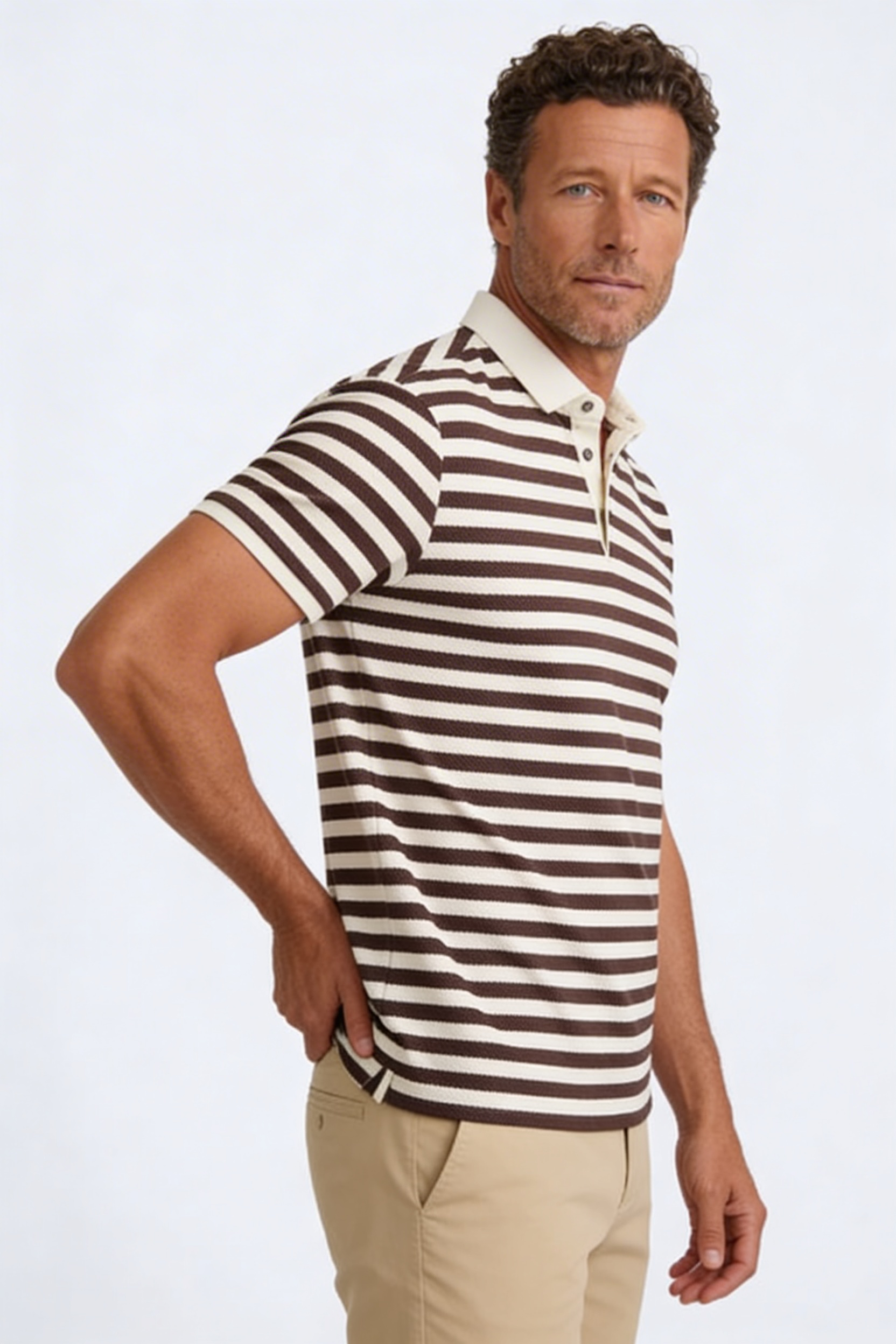 Stripe Club Polo