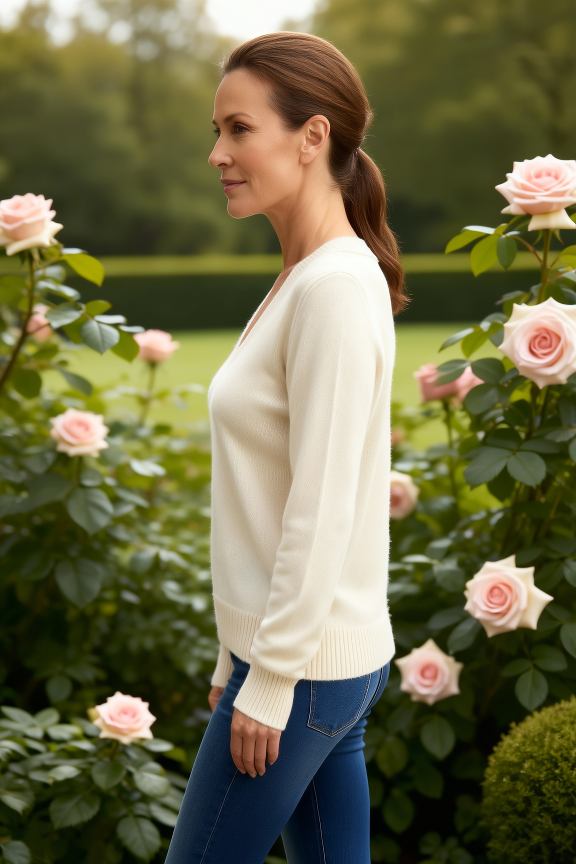 Classic V-neck Sweater